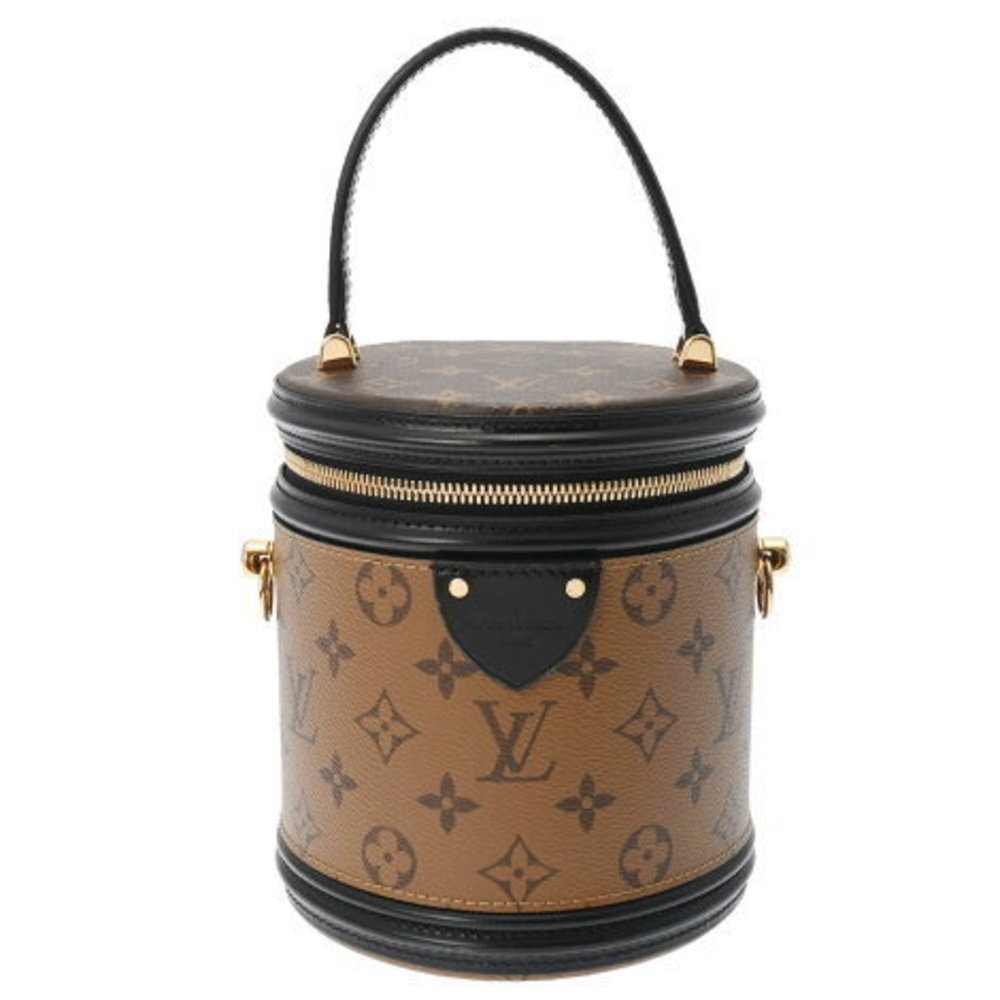 LOUIS VUITTON Monogram Reverse Cannes Brown Camel Canvas Bag